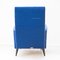 Vintage Blue Armchairs, 1950s, Set of 2, Image 6