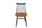 Scandinavian Chairs Fanett in Teak by Ilmari Tapiovaara for Edsby Verken, Sweden, 1960s, Set of 6 9