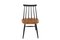 Skandinavische Fanett Stühle aus Teak von Ilmari Tapiovaara für Edsby Verken, Schweden, 1960er, 6er Set 9