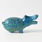 Italian Rimini Blue Hippo Figurine from Italica Ars, 1960s 1