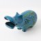 Figurine Hippopotame Rimini Bleu de Italica Ars, Italie, 1960s 4