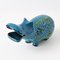 Italian Rimini Blue Hippo Figurine from Italica Ars, 1960s 4