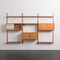 Vintage Bahus Three-Bay Teak Wall Unit by Poul Cadovius for Gustav, 1960s 3