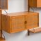 Vintage Bahus Three-Bay Teak Wall Unit by Poul Cadovius for Gustav, 1960s 17