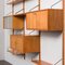 Vintage Bahus Three-Bay Teak Wall Unit by Poul Cadovius for Gustav, 1960s 21