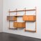 Vintage Bahus Three-Bay Teak Wall Unit by Poul Cadovius for Gustav, 1960s 1