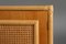 Rattan and Wood 4-Door Sideboard, France, 1960s, Image 9