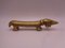 Brass Dachshund Bottle Opener by Walter Bosse, 1950s 1