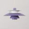 Violet PH5 Pendant Lamp by Poul Henningsen for Louis Poulsen, 1970s 2