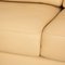 Laauser Leather Corner Sofa in Cream Beige 4