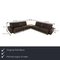 50 Leather Corner Sofa in Dark Brown from Rolf Benz 2