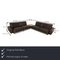 50 Leather Corner Sofa in Dark Brown from Rolf Benz, Image 2