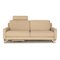 Beigefarbenes 2-Sitzer Sofa aus Ego Stoff von Rolf Benz 1