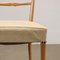Vintage Chairs in Leatherette and Wood, 1950s, Set of 5, Image 6