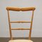 Vintage Chairs in Leatherette and Wood, 1950s, Set of 5, Image 5