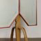 Vintage Rationalist Mirror in Lacquered Wood, Italy, 1930s 9