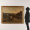 Georges Pier Dieterle, paisaje, óleo sobre lienzo, años 50, enmarcado, Imagen 2