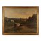 Georges Pier Dieterle, paisaje, óleo sobre lienzo, años 50, enmarcado, Imagen 1