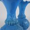 Vases Lattimo en Verre Bleu, Set de 2 3