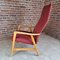 Vintage Danish Lounge Chair with Footrest by Alf Svensson, 1960, Set of 2 4