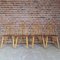 Vintage Swedish Chairs in Wood, 1960, Set of 4 1