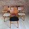 Vintage Danish Wooden Chairs, 1960, Set of 8, Image 1