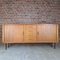 Vintage Danish Highboard in Teak with Sliding Doors, 1960, Image 1