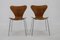 Serie 7 Stühle aus Kiefernholz von Fritz Hansen, Dänemark, 1970er, 6er Set 2