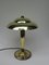 Vintage Art Deco French Table Lamp in Brass 1