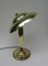 Vintage Art Deco French Table Lamp in Brass 7