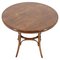 Round Beech & Bentwood Table attributed to Ton, Former Czechoslovakia, 1970s 1