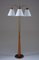 Moderne schwedische Stehlampe aus Messing, 1940er 3