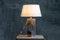 Minimalist Steel Table Lamp, France, 1970s, Image 4