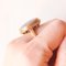 Vintage 14k Yellow Gold Triplet Opal Ring, 1960s 10