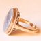 Vintage 14 Karat Gelbgold Ring mit Triplett-Opal, 1960er 3