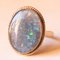 Vintage 14k Yellow Gold Triplet Opal Ring, 1960s 2