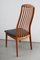 Vintage Teak Highback Chair from Schou Andersen, 1960s 4