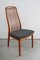 Vintage Teak Highback Chair by Kai Kristiansen for Schou Andersen, 1960s, Image 1