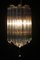 Vintage Glass Wall Light with 15 Rods from Venini, Italy, 1970s 2