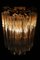 Vintage Glass Wall Light with 15 Rods from Venini, Italy, 1970s, Image 6