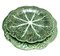 Art Nouveau Majolica Glazed Tableware with Leaves Pattern in Relief, 1930s, Set of 10 7