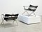 Black Leather D4 Lounge Chairs by Marcel Breuer, 1970s, Set of 2, Image 5