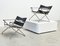 Black Leather D4 Lounge Chairs by Marcel Breuer, 1970s, Set of 2 9