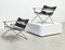 Black Leather D4 Lounge Chairs by Marcel Breuer, 1970s, Set of 2, Image 9