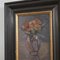 Flowers in a Vase, Oil on Canvas, Framed 3