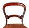 Victorian Balloon Back Dining Chairs in Mahogany, 1850s, Set of 8 8