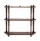 Regency Wall Rack Unit in Mahogany 4