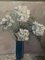 Natura morta mazzo di fiori, inizio XX secolo, olio su cartone, con cornice, Immagine 3