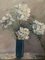 Bodegón con ramo de flores, de principios del siglo XX, óleo sobre cartón, enmarcado, Imagen 4