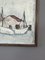 Fishing Port, Oil Painting, 1950s, Framed, Image 10